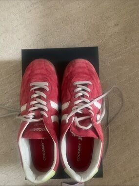 Coolway Becks red suede sneaker 39